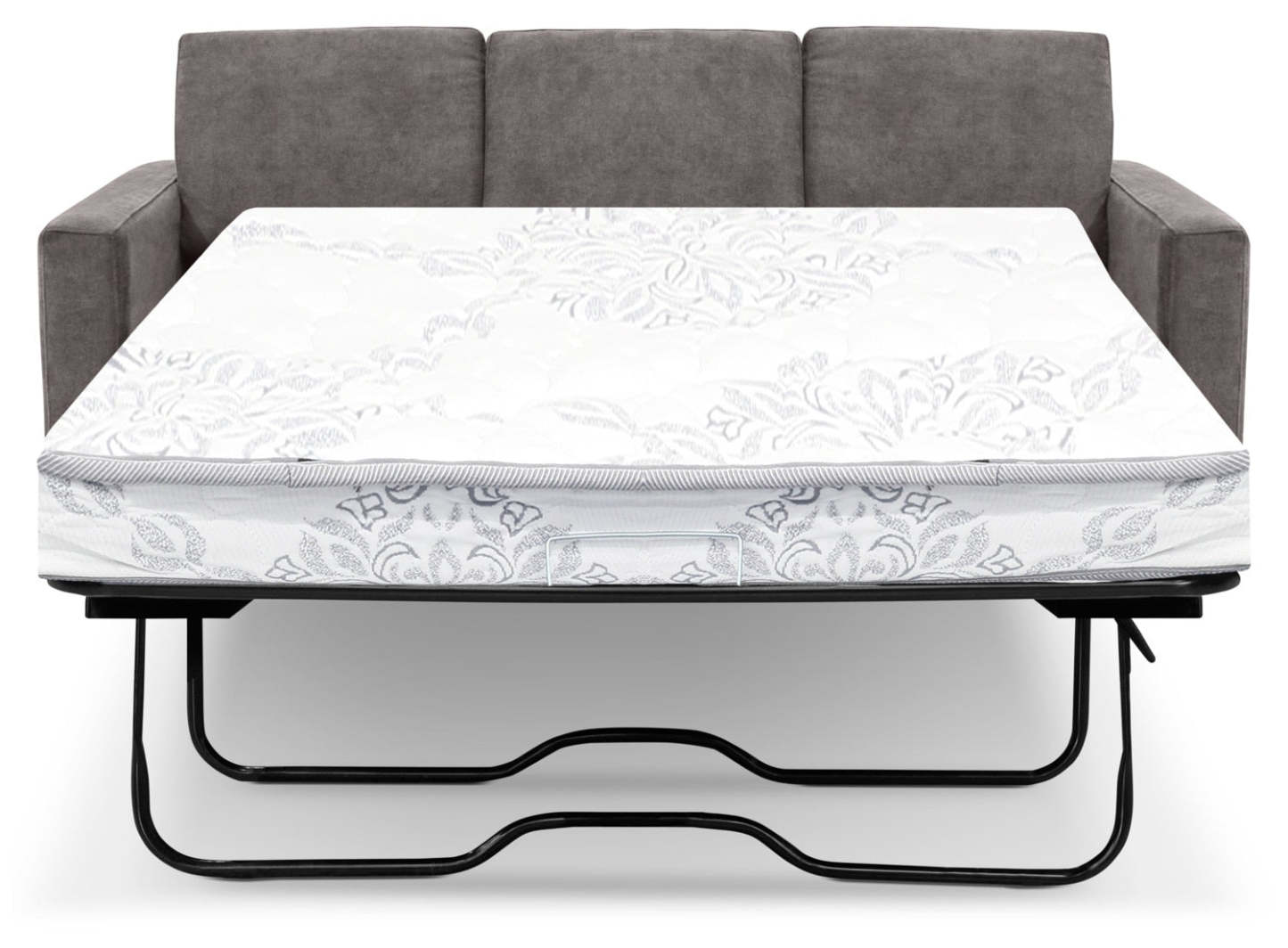 Becca Chenille Full-Size Sofa Bed – Grey|Sofa-lit double Becca en chenille – gris