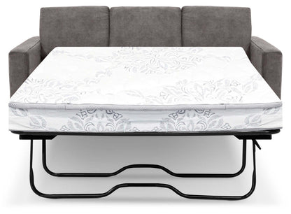 Becca Chenille Full-Size Sofa Bed – Grey|Sofa-lit double Becca en chenille – gris