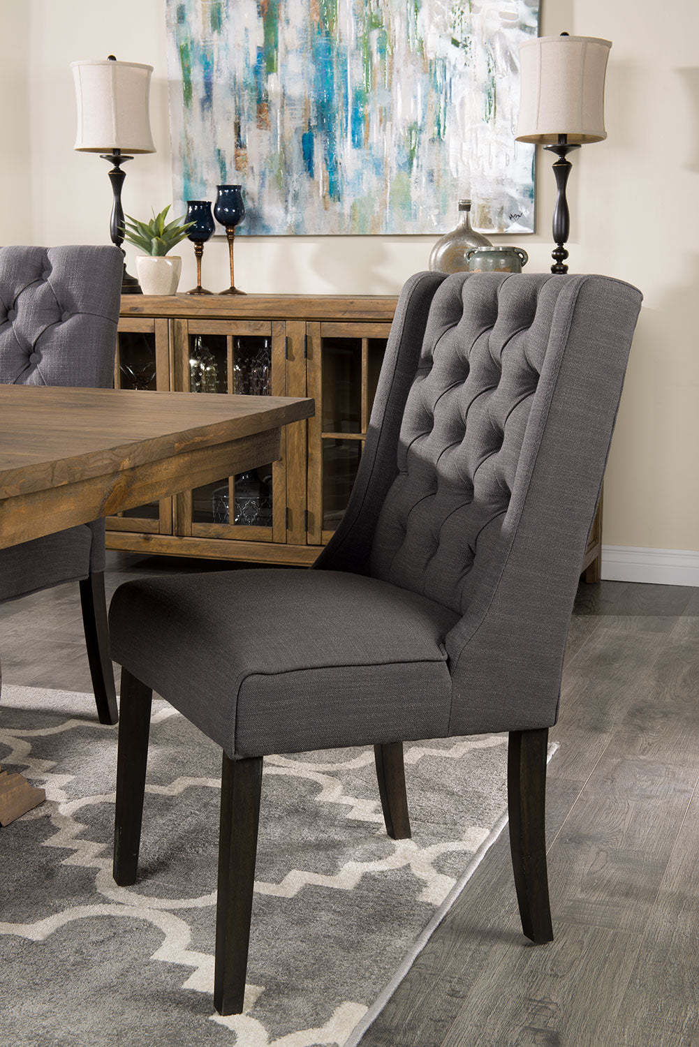 29 Oil-Rubbed Bronzed Finish 2-Piece Set - with Two Table Lamps|Ensemble 2 lampes de table de 29 po au fini bronze huilé