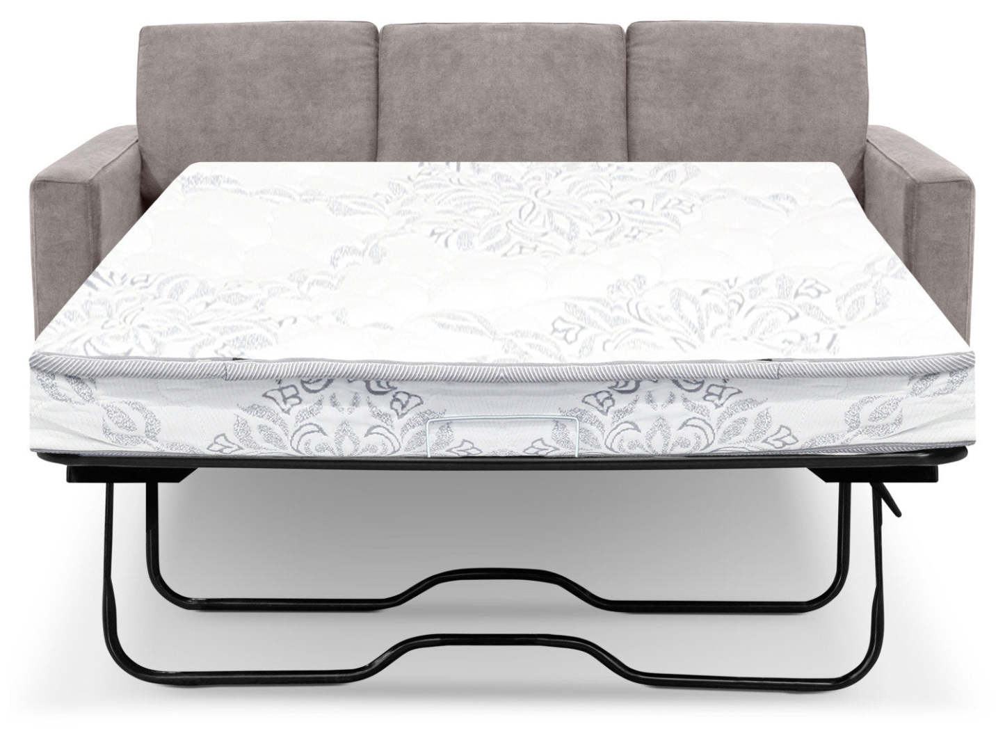 Becca Chenille Full-Size Sofa Bed – Ash|Sofa-lit double Becca en chenille – cendre