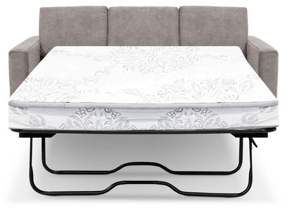 Becca Chenille Full-Size Sofa Bed – Ash|Sofa-lit double Becca en chenille – cendre