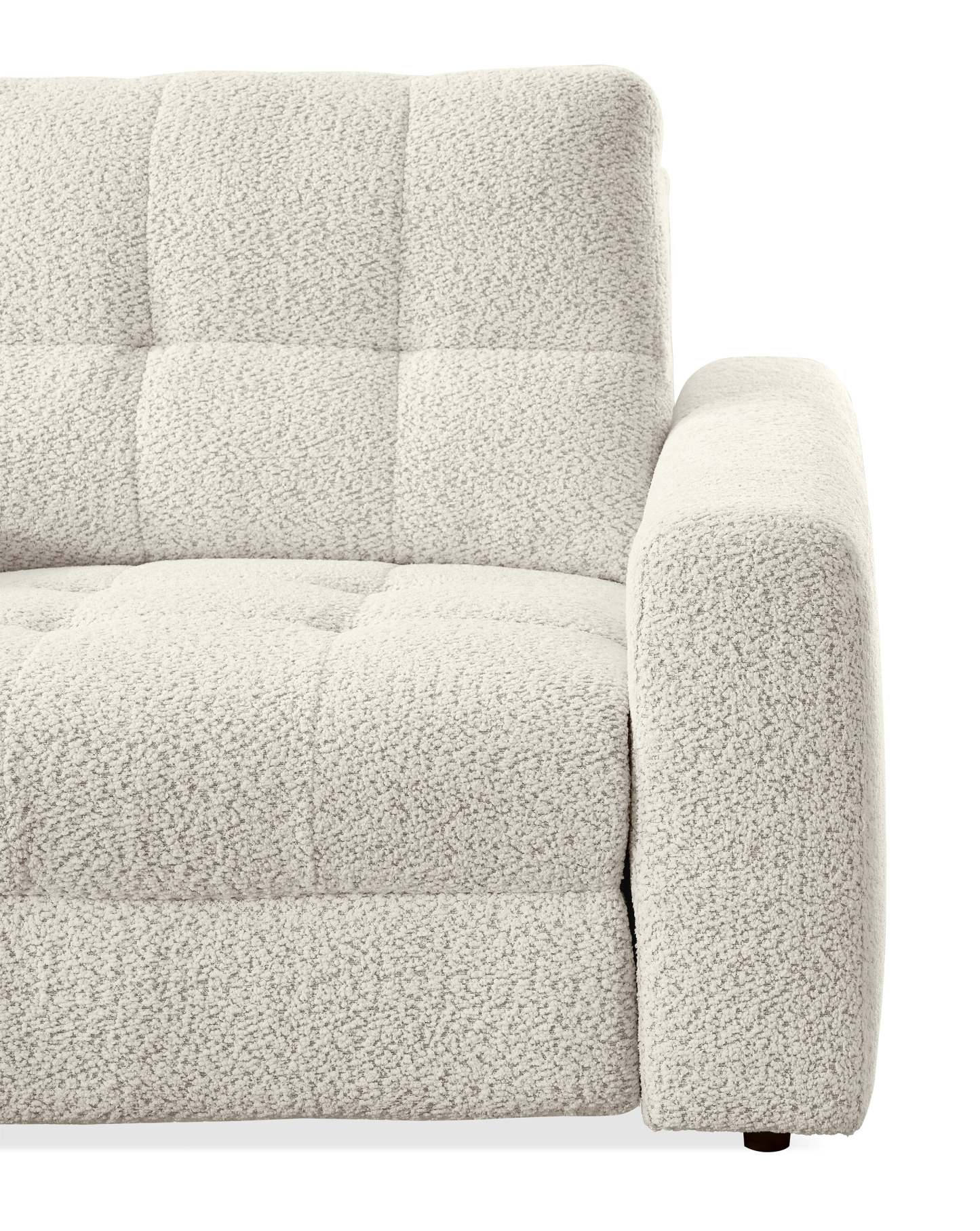 Scott Living Elevate Modular 7-Piece Left-Facing Chenille Fabric Power Reclining and Sliding Sectional - Beige | Canapé sectionnel modulaire à coulissement et inclinaison électriques de gauche Elevate de Scott Living 7 pièces en tissu de chenille - beige