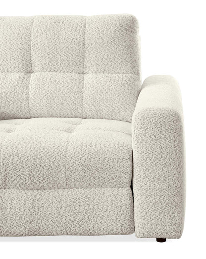 Scott Living Elevate Modular 7-Piece Right-Facing Chenille Fabric Power Reclining and Sliding Sectional - Beige | Canapé sectionnel modulaire à coulissement et inclinaison électriques de droite Elevate de Scott Living 7 pièces en tissu de chenille - beige