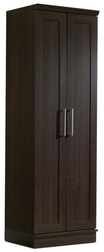 Clinton 23.31 Storage Cabinet with 4 Shelves - Dark Brown|Armoire de rangement Clinton de 23,31 po avec 4 tablettes - brun foncé