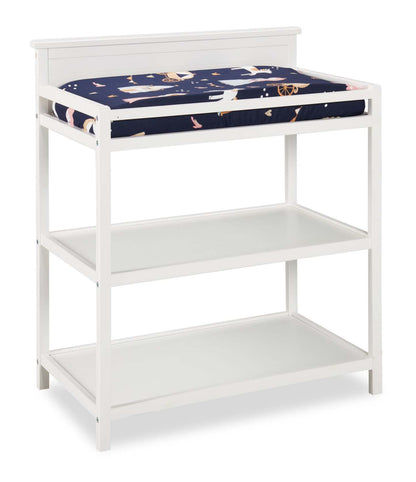 Ensemble de literie pour lit de bébé 3 pièces Emmy - Marine et rose | Literie Emmy 3 pièces pour lit de bébé - bleu marine et rose