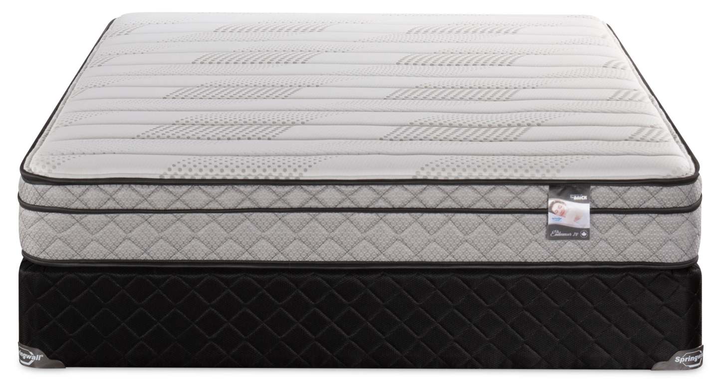 Springwall Enchantment Eurotop Queen Mattress Set|Ensemble matelas à Euro-plateau Enchantment de Springwall pour grand lit