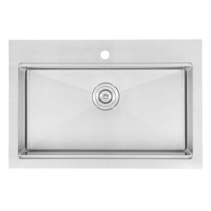 Ancona 30 Drop-In Workstation Kitchen Sink - AN-3128|Évier de cuisine poste de travail encastré Ancona de 30 po - AN-3128|D77GGQ74