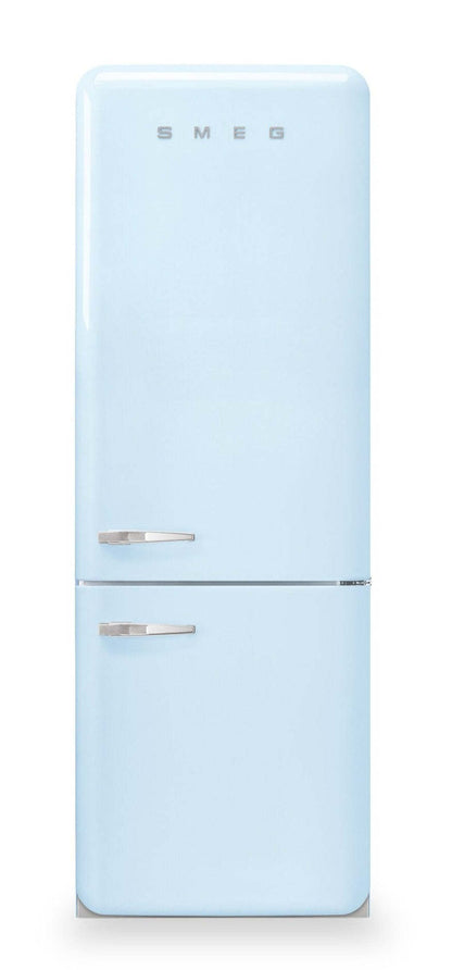 Smeg 18 Cu. Fort. Réfrigérateur Smeg rétro de 18 pi3 à congélateur inférieur - FAB38URPB