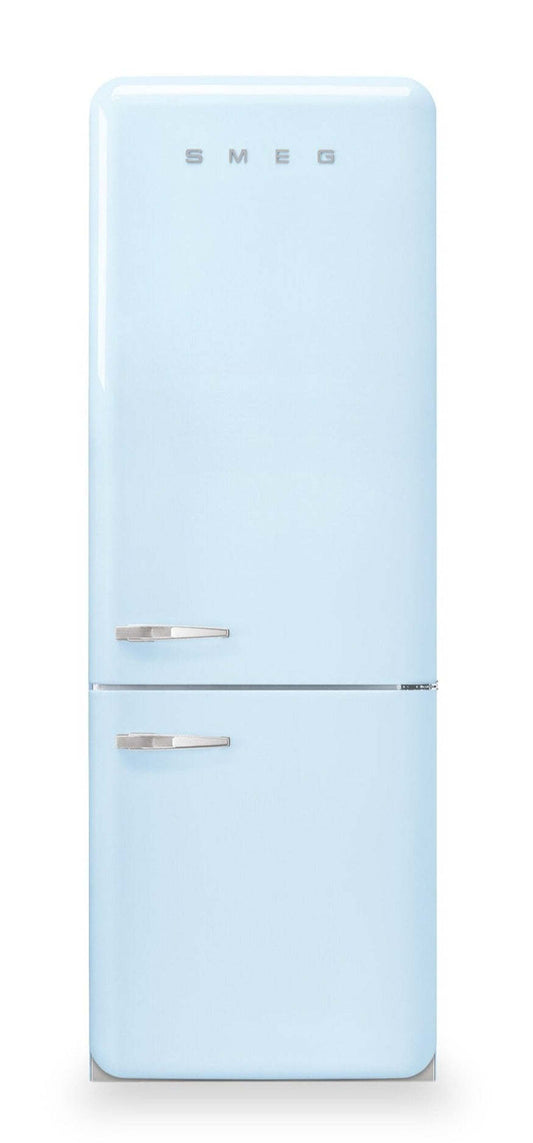 Smeg 18 Cu. Fort. Réfrigérateur Smeg rétro de 18 pi3 à congélateur inférieur - FAB38URPB