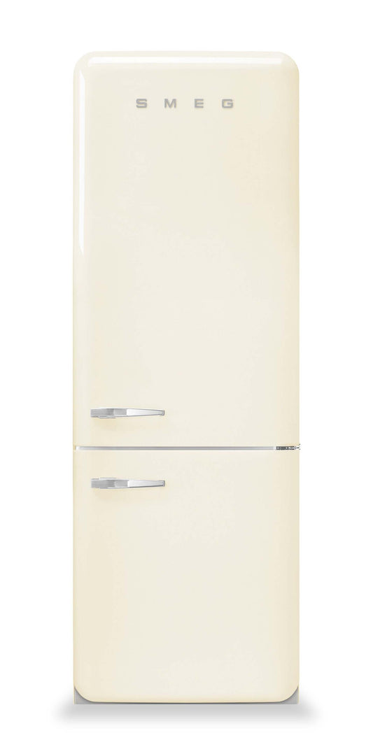 Smeg 18 Cu. Ft. Réfrigérateur rétro à congélateur inférieur - FAB38URCR