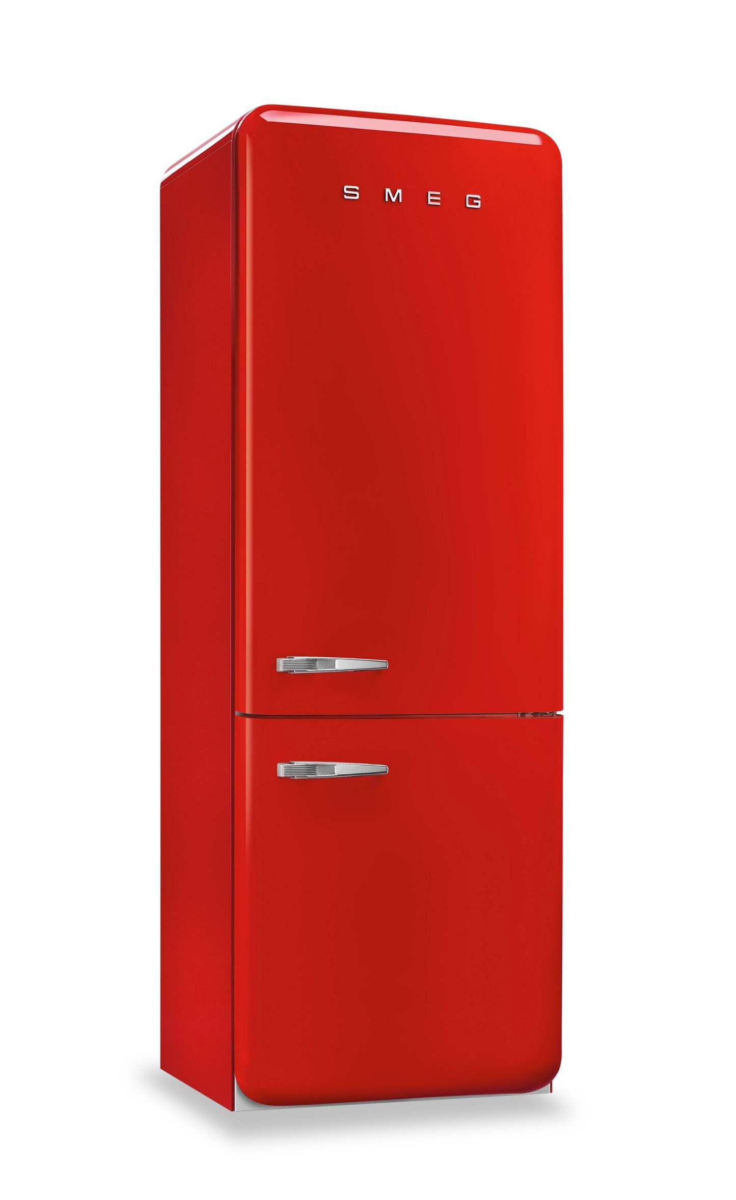Smeg 18 Cu. Fort. Réfrigérateur Smeg rétro de 18 pi3 à congélateur inférieur - FAB38URRD