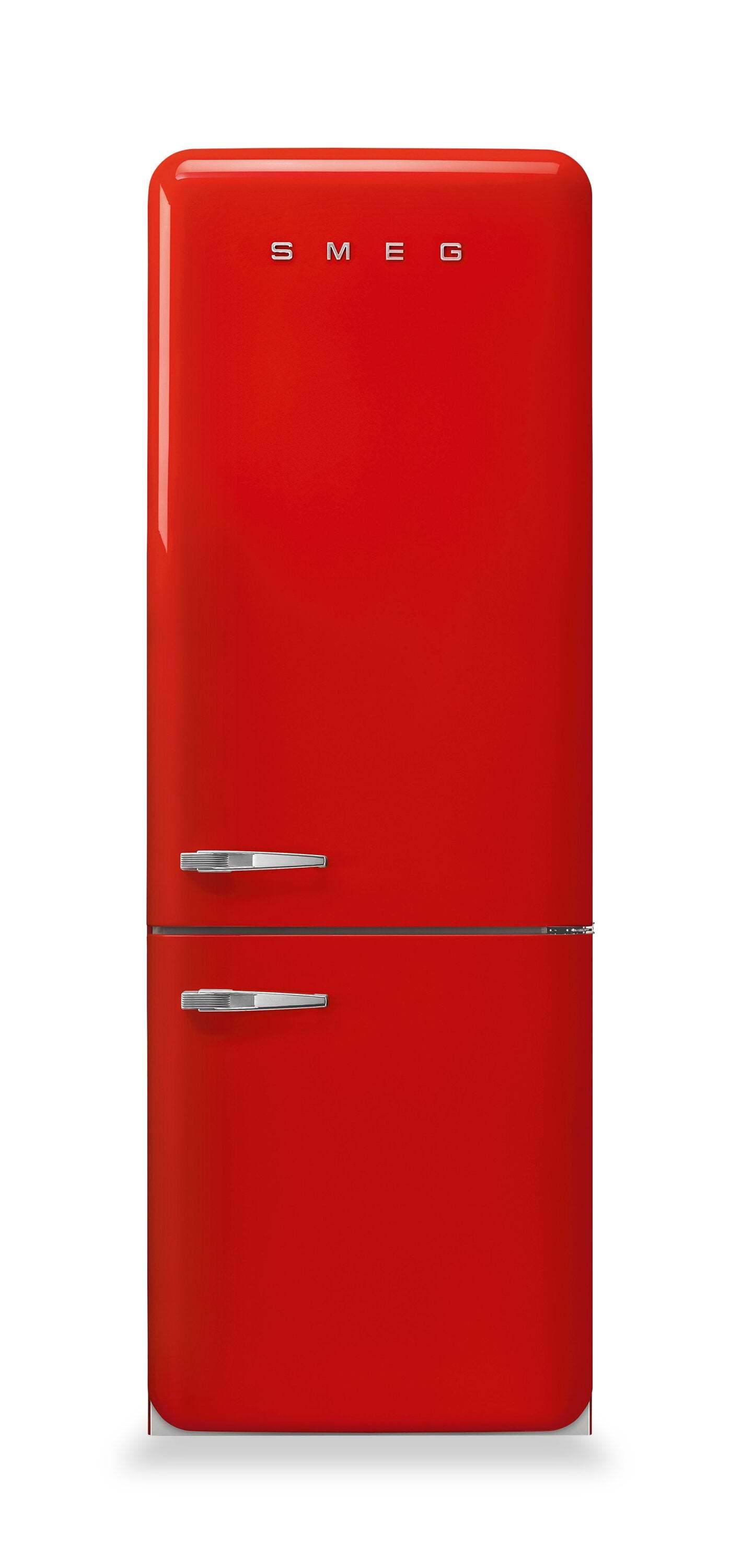 Smeg 18 Cu. Fort. Réfrigérateur Smeg rétro de 18 pi3 à congélateur inférieur - FAB38URRD