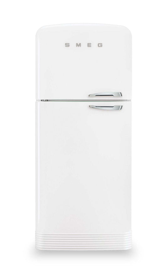 Smeg 19.28 Cu. Ft. Réfrigérateur Smeg rétro de 19,28 pi3 à congélateur supérieur - FAB50ULWH3