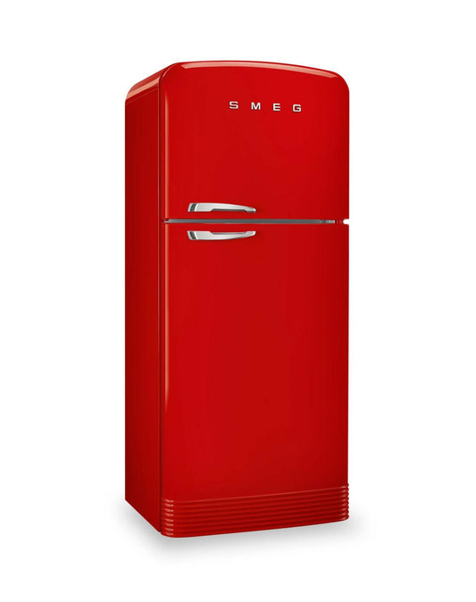 Smeg 19,28 Cu. Fort. Réfrigérateur Smeg rétro de 19,28 pi3 à congélateur supérieur - FAB50URRD3