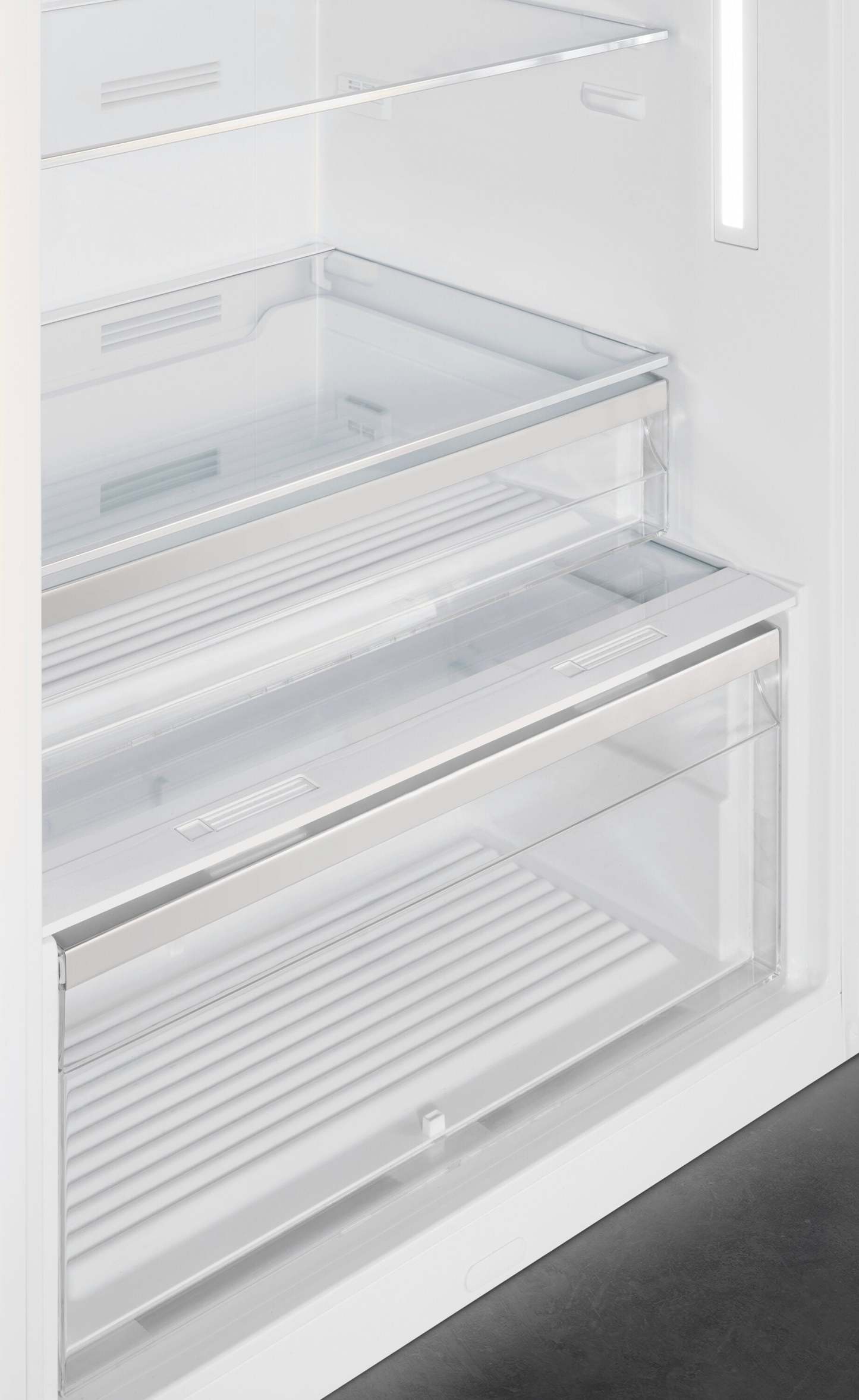 Smeg 19,28 pi3 Réfrigérateur rétro à congélateur supérieur - FAB50URBL3