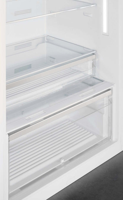 Smeg 19,28 Cu. Fort. Réfrigérateur Smeg rétro de 19,28 pi3 à congélateur supérieur - FAB50URRD3