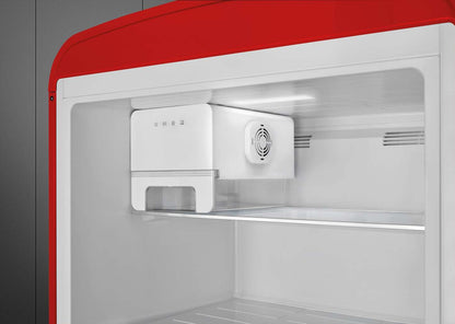 Smeg 19,28 Cu. Fort. Réfrigérateur Smeg rétro de 19,28 pi3 à congélateur supérieur - FAB50URRD3