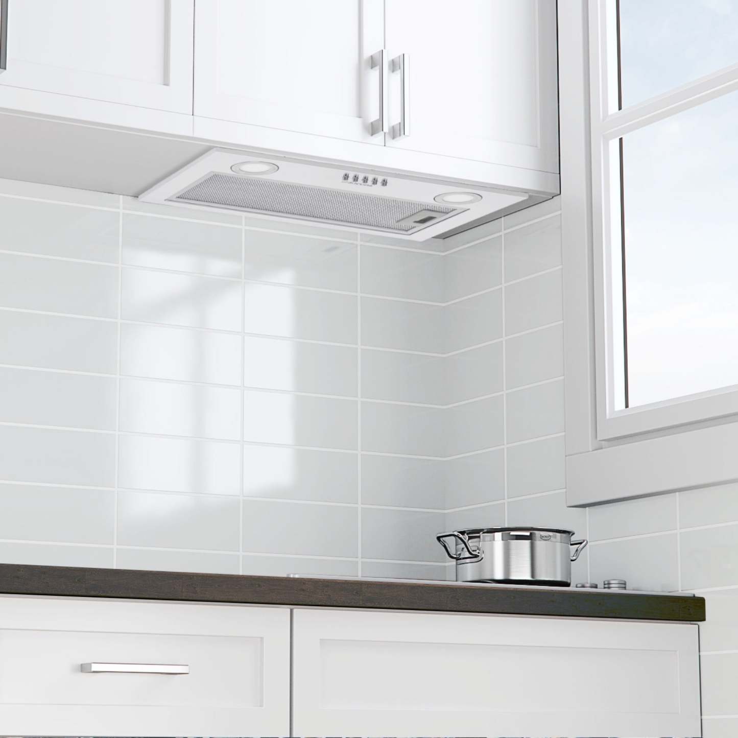 Hotte de cuisinière à conduit Ancona 24 - AN-1372 | Insertion de hotte de cuisinière à conduit Ancona de 24 po - AN-1372 | D77GAYQZ