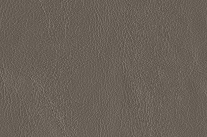 Pouf Kai en cuir véritable – Gris|Pouf Kai en cuir véritable – gris