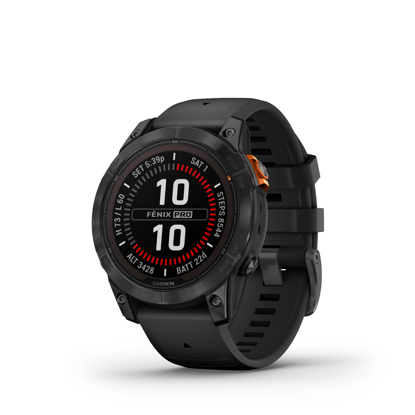 Garmin Fenix® 7 Pro Montre Gps Intelligente - Suivi De La Santé Avec Chargement Solaire, 42 Mm - Gris Ardoise