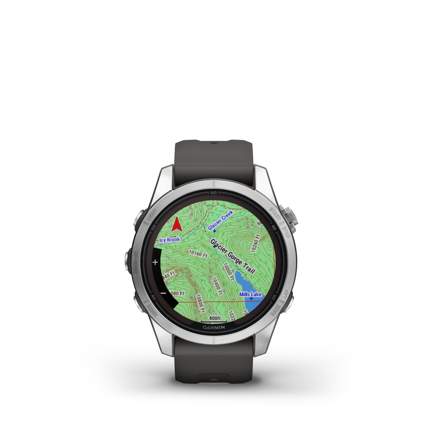 Garmin Fenix® 7s Pro Montre Gps Intelligente - Suivi De La Santé Avec Chargement Solaire, 42 Mm - Argent