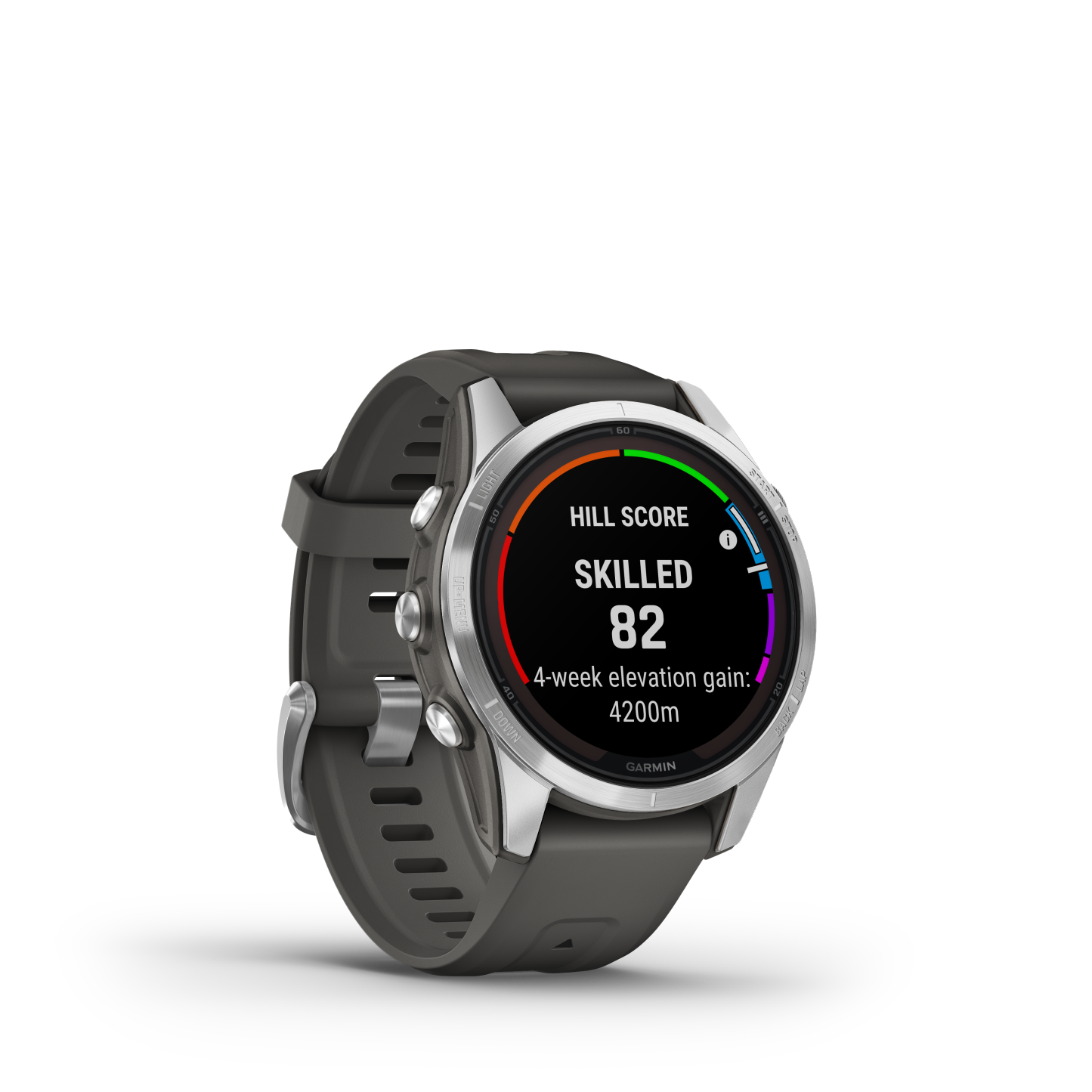 Garmin Fenix® 7s Pro Montre Gps Intelligente - Suivi De La Santé Avec Chargement Solaire, 42 Mm - Argent