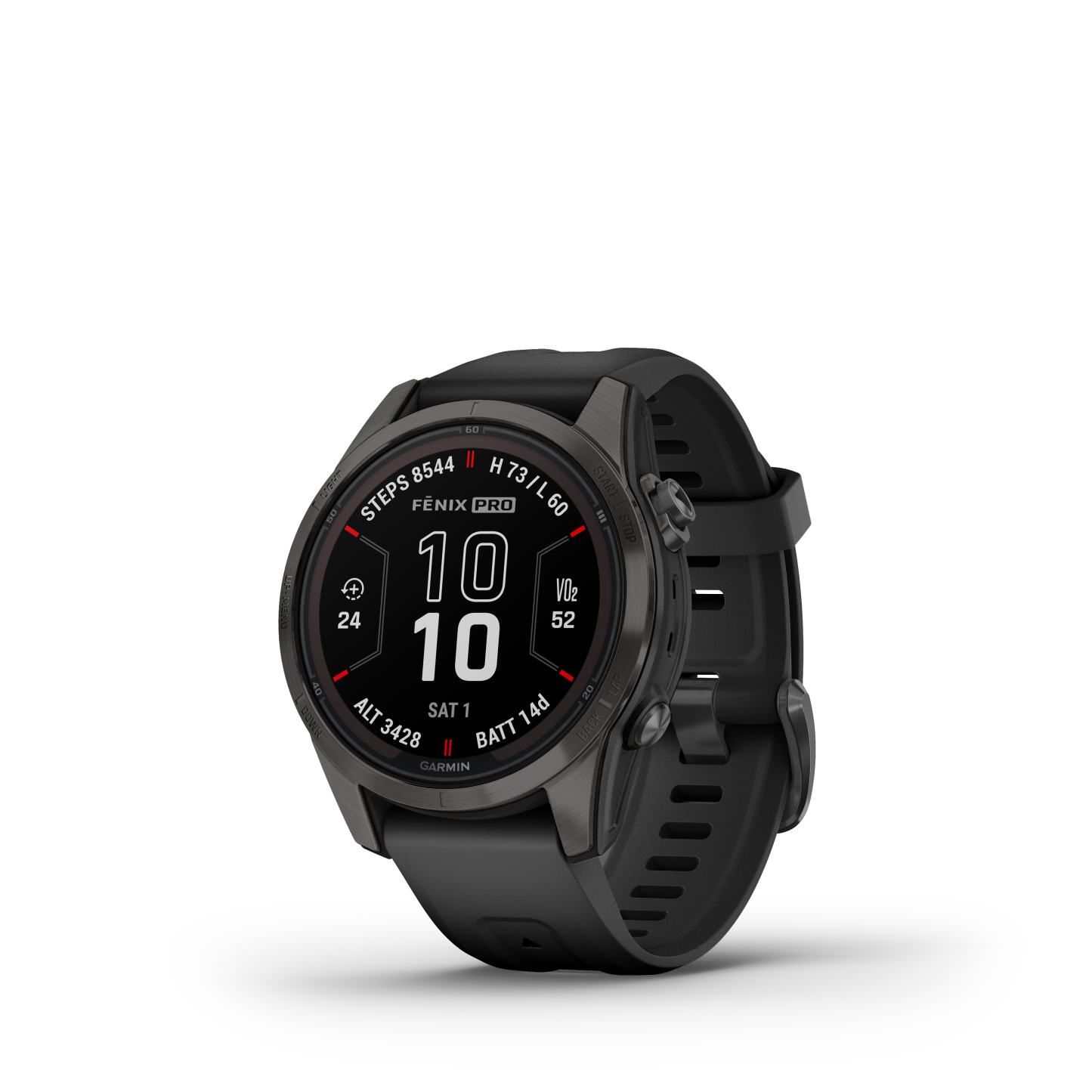 Garmin Fenix® 7s Pro Montre Gps Intelligente - Suivi De La Sante Avec Chargement Solaire, 42 Mm - Gr