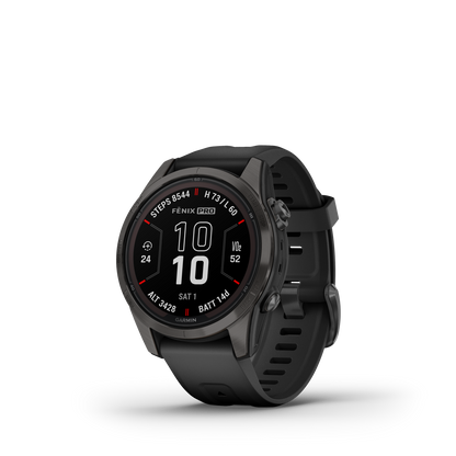 Garmin Fenix® 7s Pro Montre Gps Intelligente - Suivi De La Sante Avec Chargement Solaire, 42 Mm - Gr