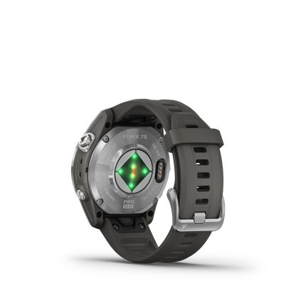 Garmin Fenix® 7s Pro Montre Gps Intelligente - Suivi De La Santé Avec Chargement Solaire, 42 Mm - Argent