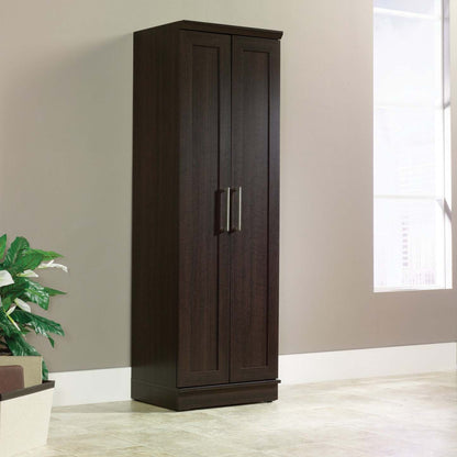 Clinton 23.31 Storage Cabinet with 4 Shelves - Dark Brown|Armoire de rangement Clinton de 23,31 po avec 4 tablettes - brun foncé