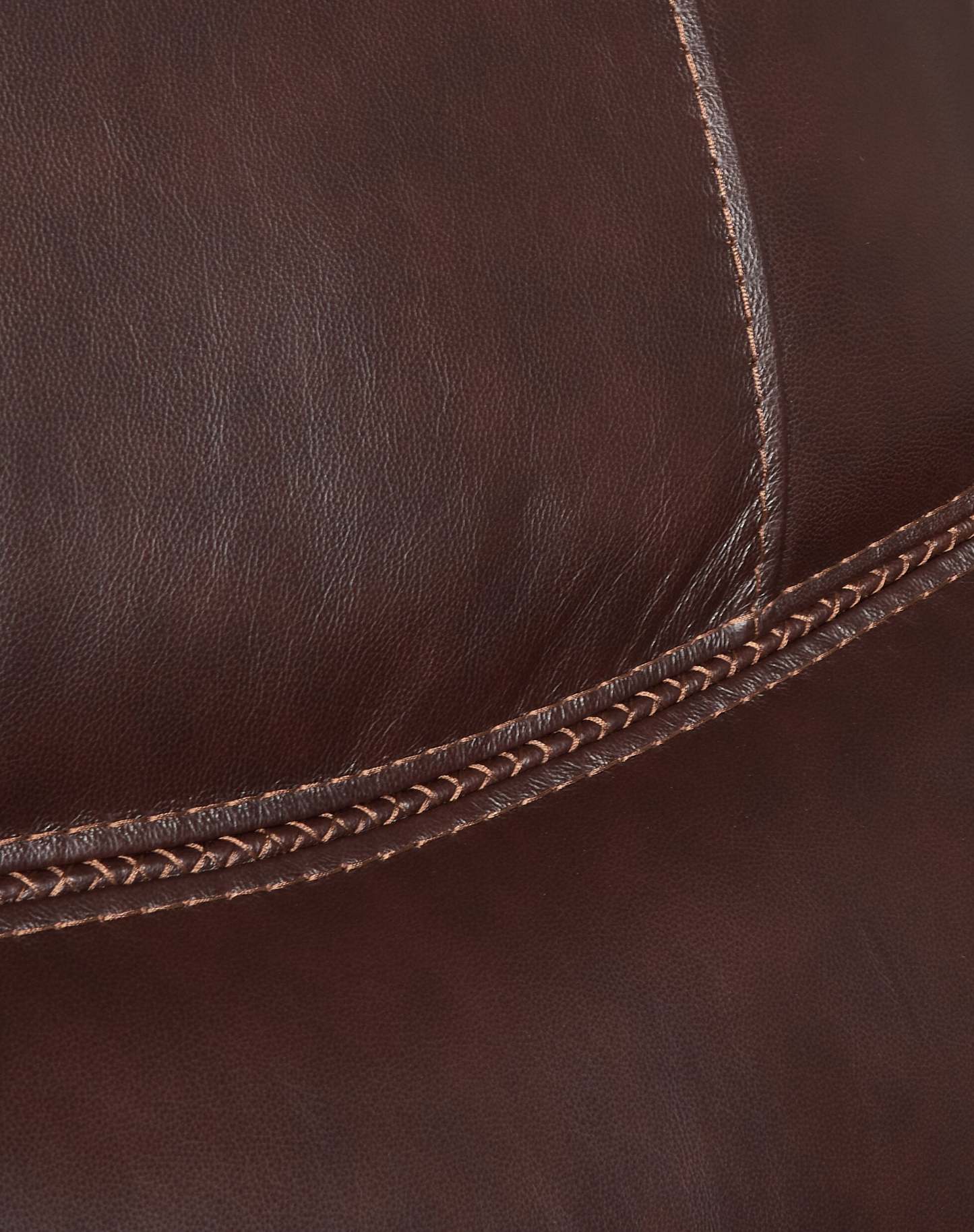 Fauteuil à inclinaison électrique Franco de 42,5 po en cuir véritable avec position zéro gravité et port USB - brun