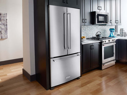 Réfrigérateur KitchenAid de 36 po et 22 pi³ à portes françaises - acier inoxydable - KRFC302ESS | KitchenAid 36 22 Cu. Fort. Réfrigérateur à portes françaises - Acier inoxydable - KRFC302ESS