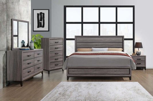 Kate 7-Pièce King Bedroom Package|Ensemble de chambre à coucher Kate 7 pièces avec très grand lit|KATEGKP7