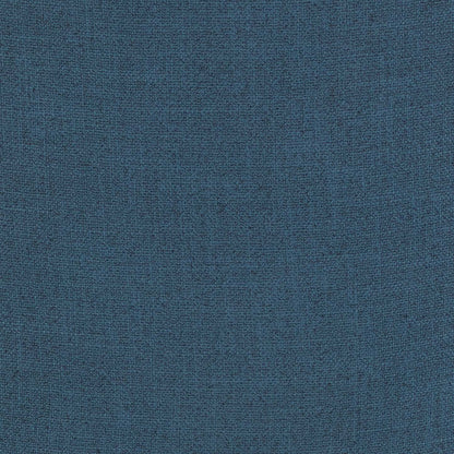 Chaise de salle à manger Gabi avec tissu d'apparence lin - Bleu | Chaise de salle à manger Gabi en tissu d'apparence lin - bleue