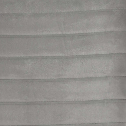 Chaise de salle à manger Garbo en tissu de velours et en bois - grise