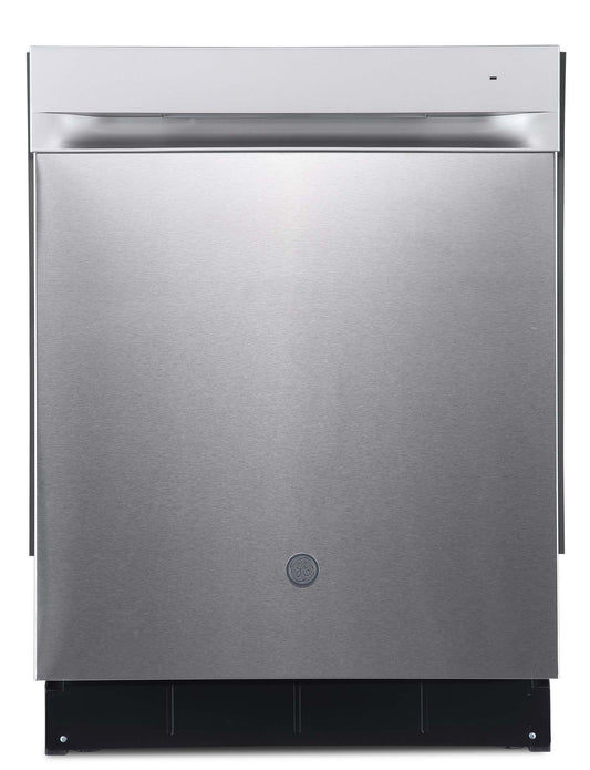 GE 24 52 dBA Built-In Top-Control Dishwasher with Steam Pre-Wash - Stainless - GBP534SSPSS | Lave-vaisselle encastré GE à 52 dBA de 24 po avec commandes sur le dessus et prélavage à la vapeur -…