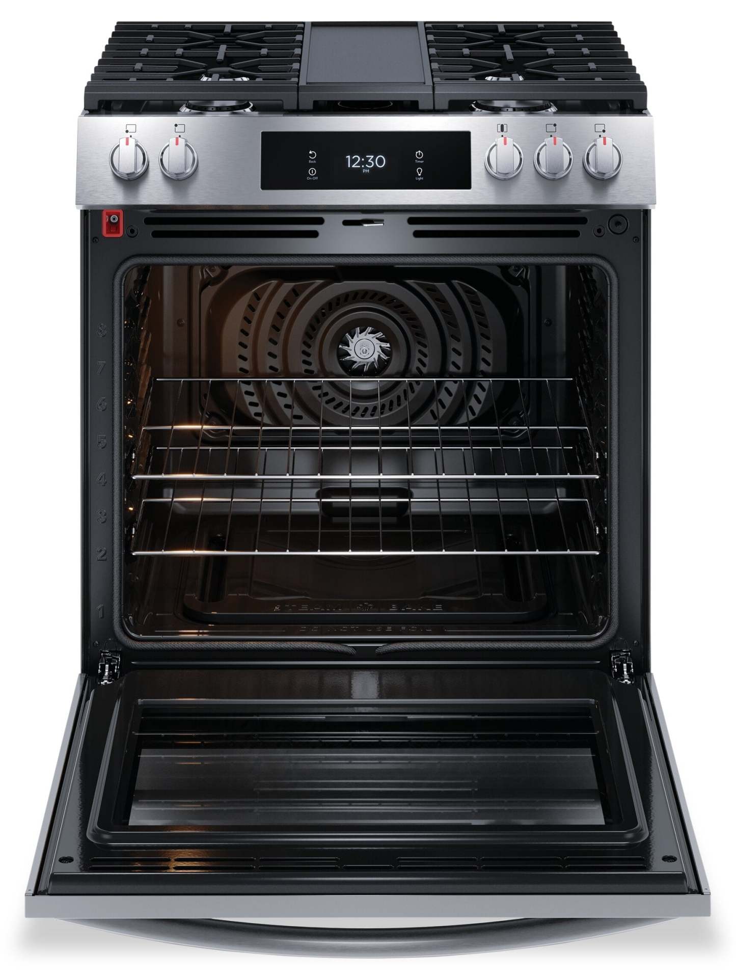 Cuisinière à gaz Frigidaire Gallery de 6 pi³ avec convection totale et friture à air - acier inoxydable résistant aux taches…