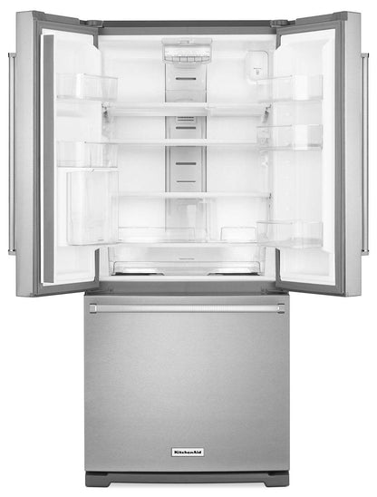 Réfrigérateur KitchenAid de 30 22 pi³ à portes françaises - acier inoxydable - KRFF300ESS | KitchenAid 30 22 Cu. Ft. French-Door Refrigerator - Stainless Steel - KRFF300ESS