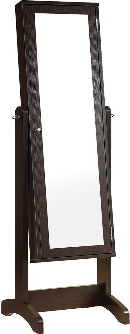Messina 19 Jewelry Mirror Cabinet - Espresso|Miroir armoire à bijoux Messina de 19 po - espresso
