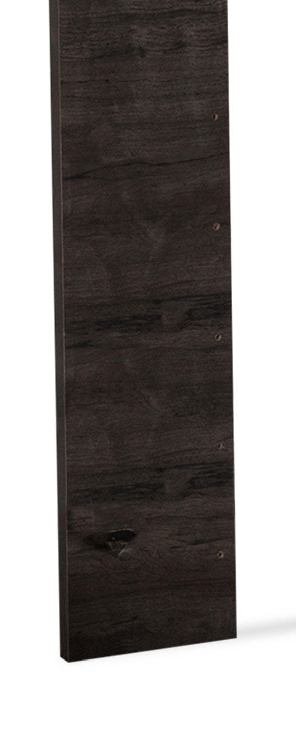 Tête de lit à panneaux Grayson, fabriquée au Canada, rustique, gris foncé - Queen Size | Tête de lit à panneau Grayson rustique fabriqué au Canada, gris foncé - format grand lit