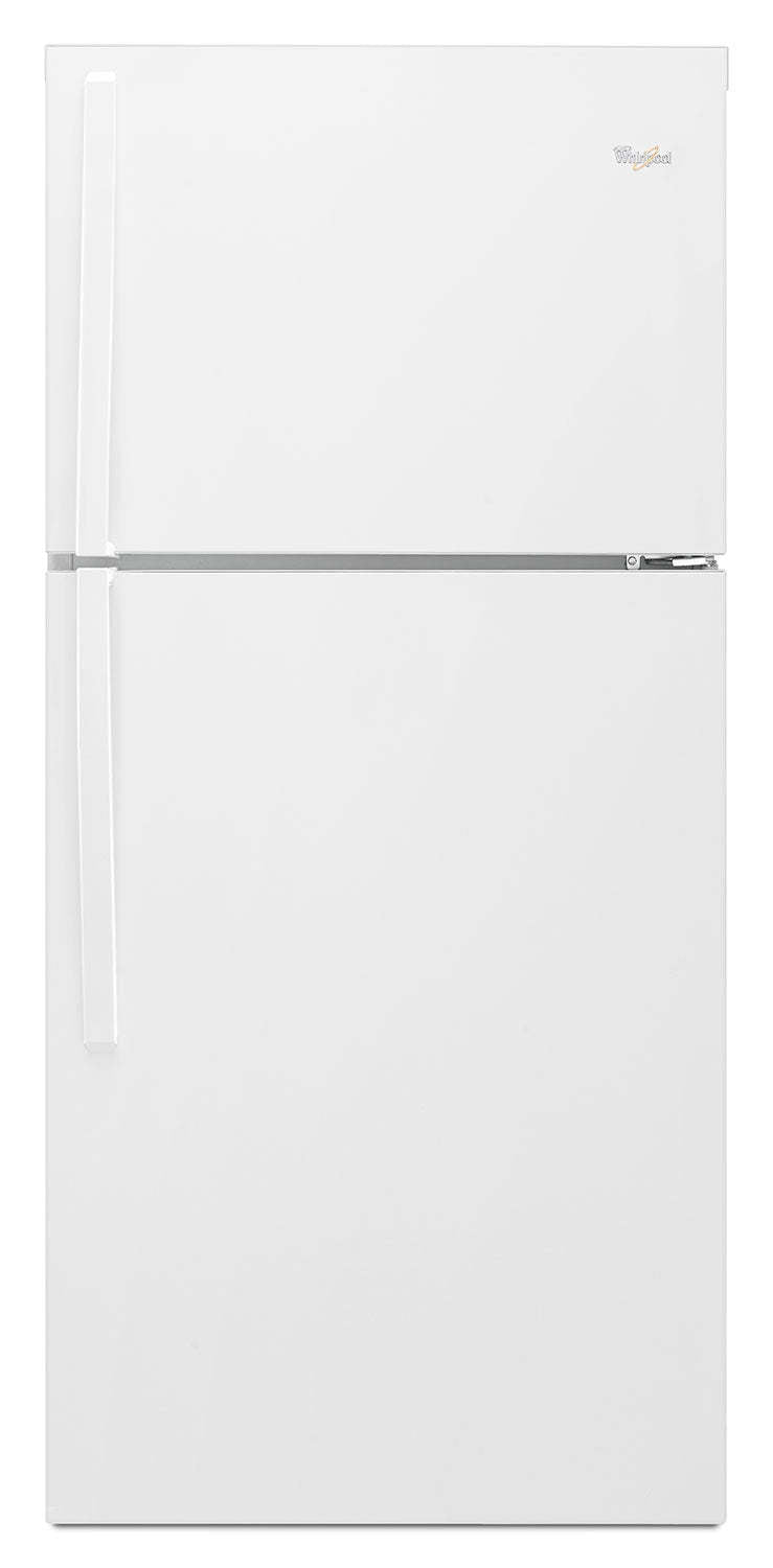 Réfrigérateur Whirlpool de 30 po et de 19,2 pi³ à congélateur supérieur - blanc - WRT549SZDW | Whirlpool 30 19.2 Cu. Ft. Top-Mount Refrigerator - White - WRT549SZDW