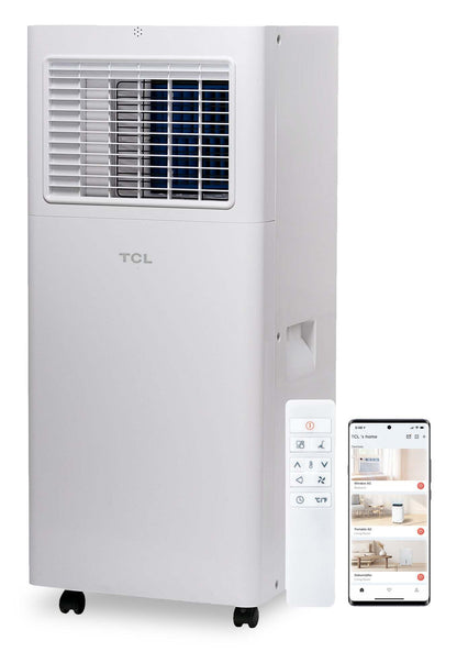 Climatiseur intelligent portatif TCL de 8 500 BTU - H5P44W-CA | Climatiseur intelligent portatif TLC de 8 500 BTU - H5P44W-CA | H5P44WCA
