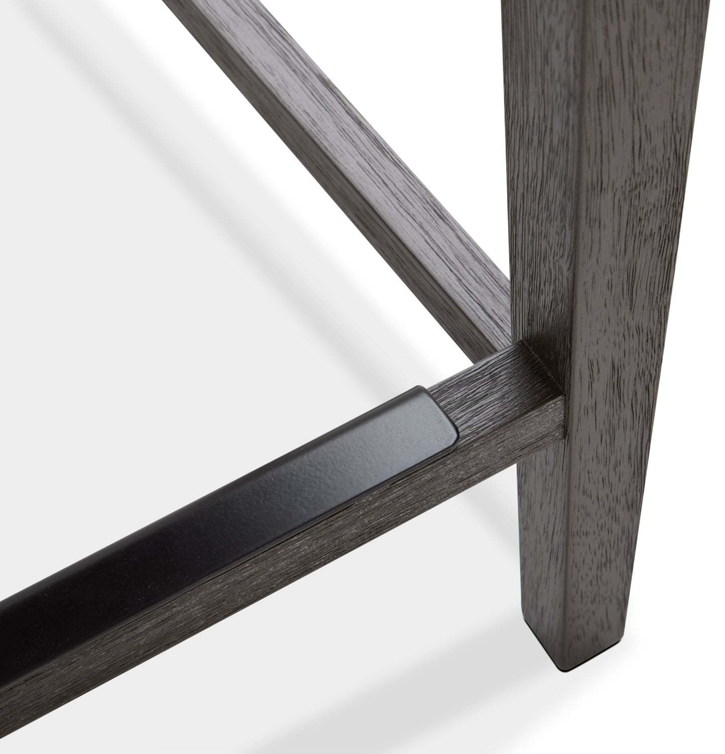 Tabouret à hauteur de comptoir Quinn avec tissu en cuir végétalien - Taupe | Tabouret Quinn de hauteur comptoir en tissu de cuir végétalien - taupe