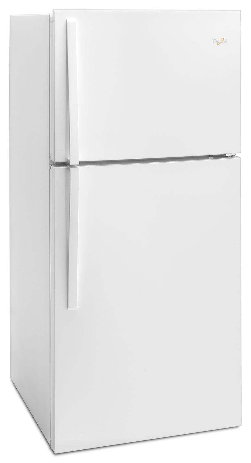 Réfrigérateur Whirlpool de 30 po et de 19,2 pi³ à congélateur supérieur - blanc - WRT549SZDW | Whirlpool 30 19.2 Cu. Ft. Top-Mount Refrigerator - White - WRT549SZDW