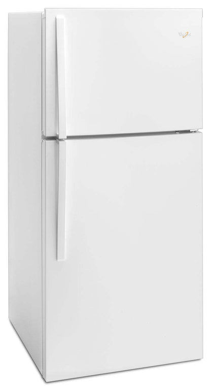 Réfrigérateur Whirlpool de 30 po et de 19,2 pi³ à congélateur supérieur - blanc - WRT549SZDW | Whirlpool 30 19.2 Cu. Ft. Top-Mount Refrigerator - White - WRT549SZDW