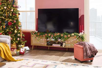 Halifax 14.75 Square Fabric Storage Ottoman - Orange|Pouf de rangement carré Halifax de 14,75 po en tissu - orange