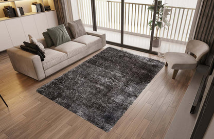 Tapis Harlow gris foncé – 7' 9 x 9' 5 | Carpette Harlow gris foncé - 7 pi 9 po x 9 pi 5 po | HARLDG08