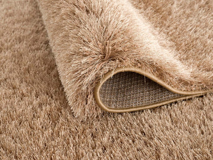 Tapis Harlow doré à poils longs | Tapis à poils longs Harlow doré | HARLGD06