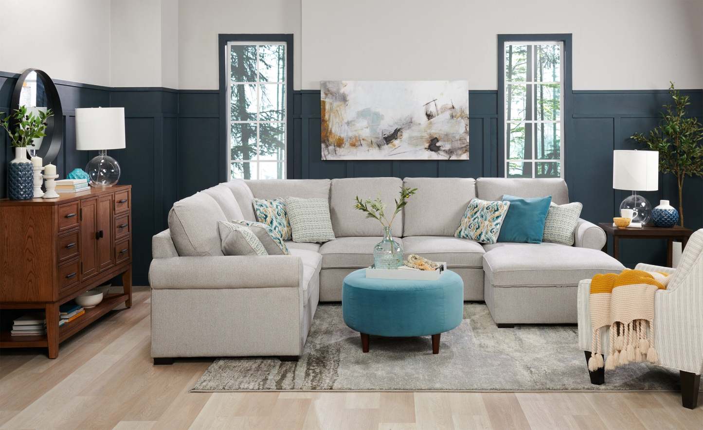 Fauteuil d'appoint club Sofa Lab personnalisable en tissu 29 po avec pattes en bois - blanc Dolphin White | Fauteuil d'appoint club Sofa Lab de 29 po fabriqué au Canada en tissu avec pattes en bois - blanc Dolphin White | CLUB1160