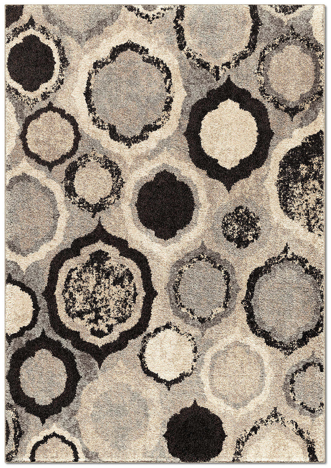 Tapis à panneaux argentés – 5' x 8'|Carpette Panel Silver - 5 pi x 8 pi|PANNELS6